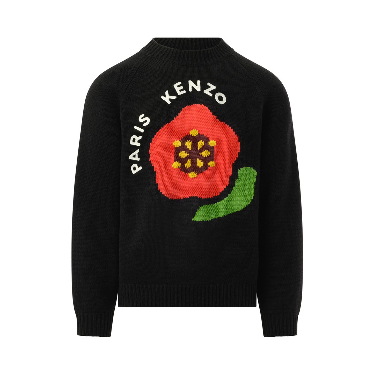 Kenzo Pop Knit Sweater in Black