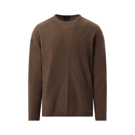 Rick Owens x Moncler Jumbo Round Neck Sweater in Dust