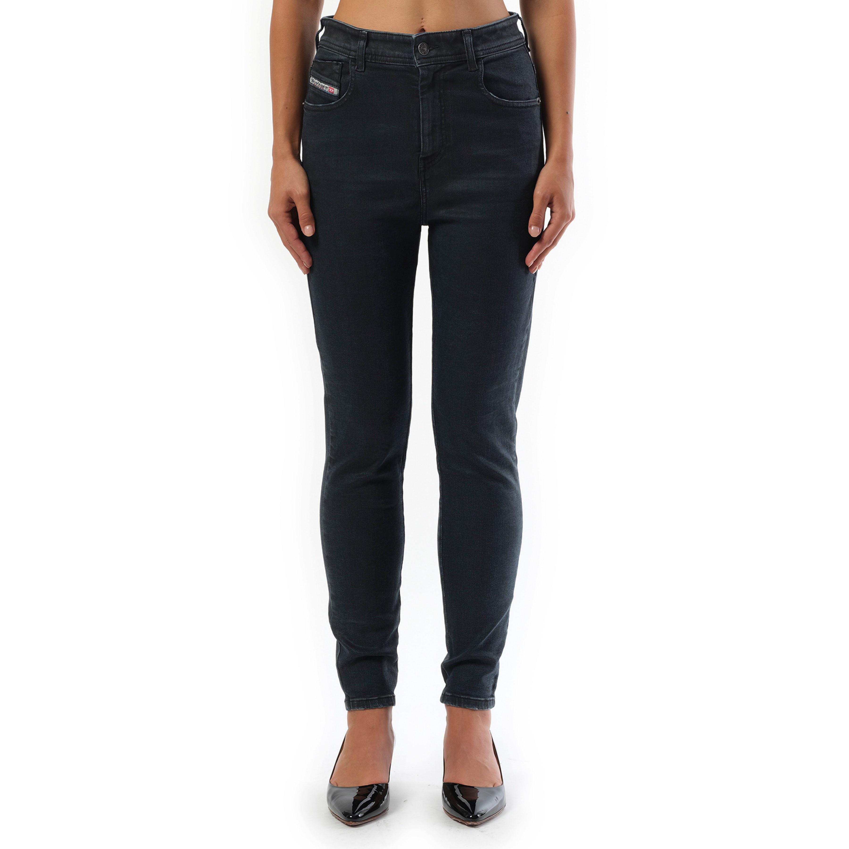 1984 Slandy High Jeans in Washed Black