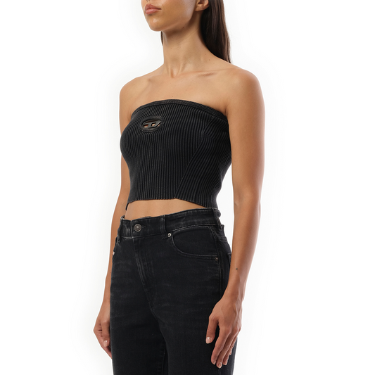 M-Clarksvillex Cropped Top in Black