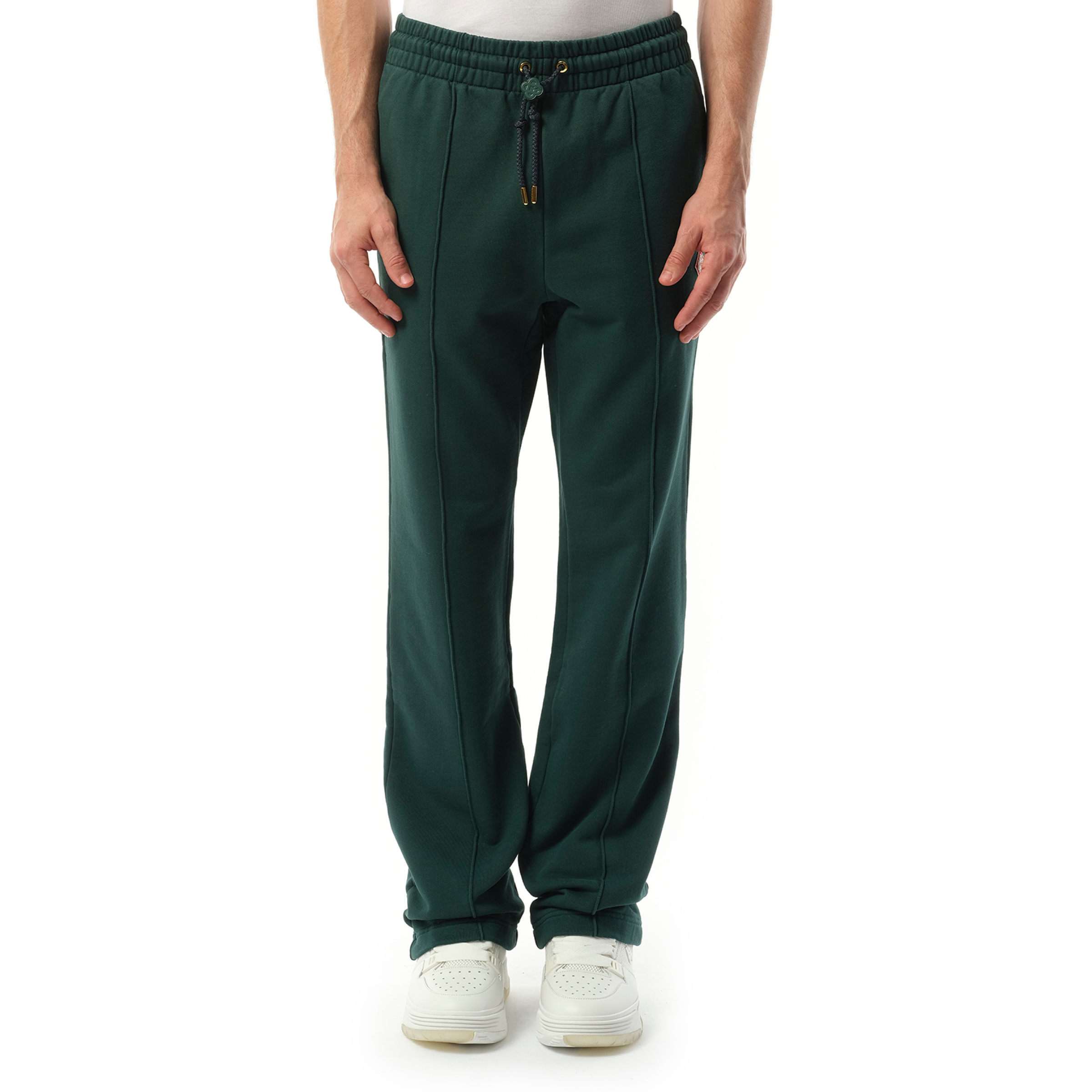 Embroidered CC Patch Jogger in Green