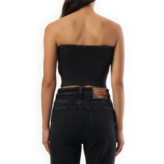 M-Clarksvillex Cropped Top in Black