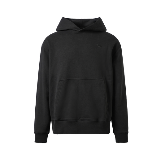 S-Macs Oval D Hoodie in Black