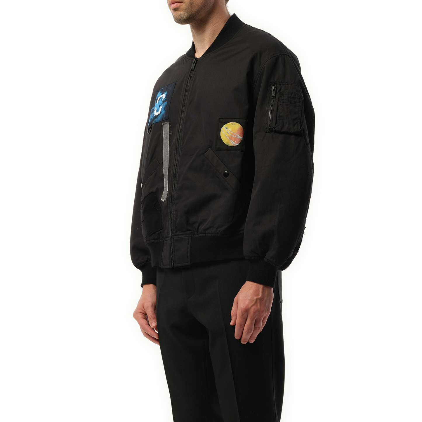 For Five Colours Blouson in Black