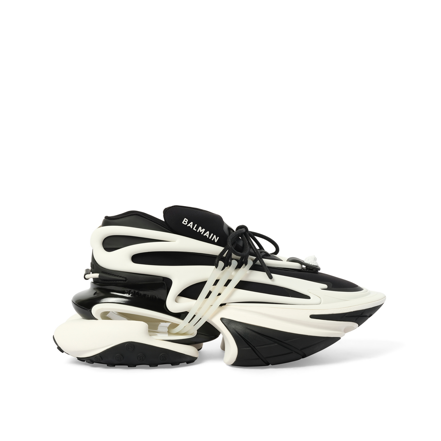 Unicorn Low Neoprene Sneaker in Black/White