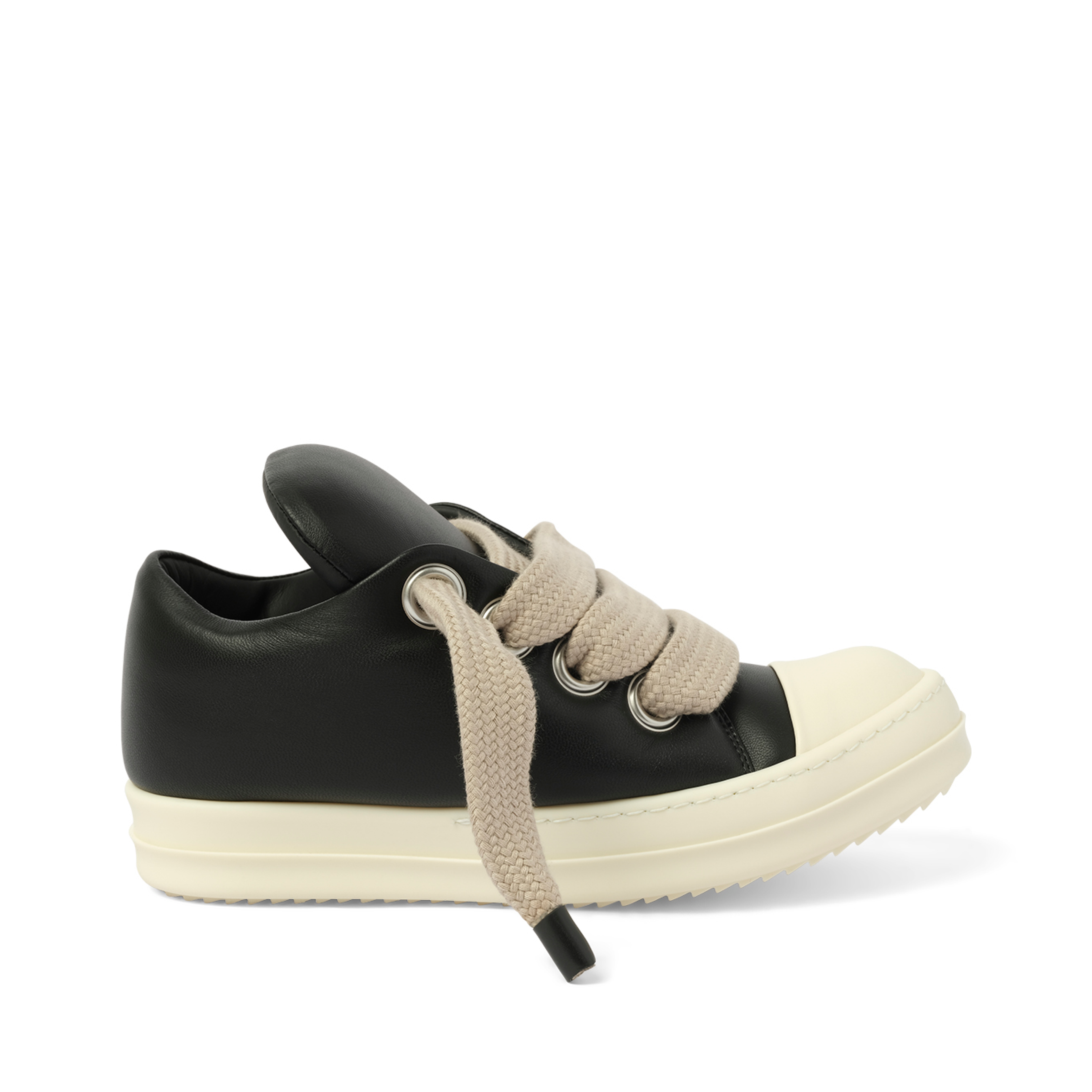 Jumbolaced Low Sneaker in Black/Milk/Milk