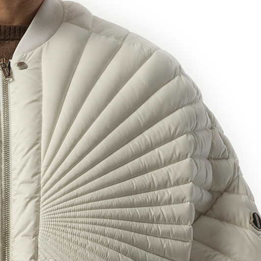 Rick Owens x Moncler Radiance Peter Jacket in Milk