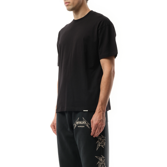 Initial Oversized T-Shirt in Black