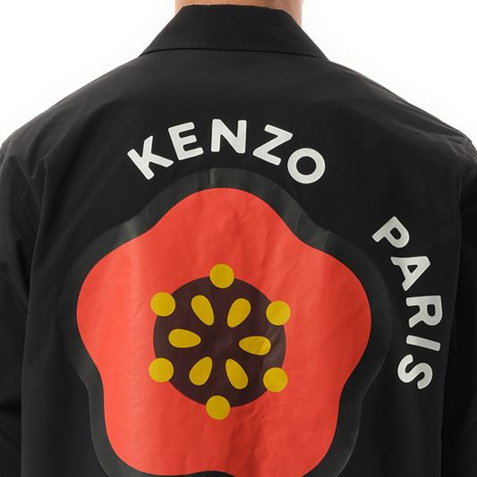 Kenzo Pop Light Coach Jacket in Black