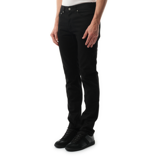 Pocket Stud Jeans in Black