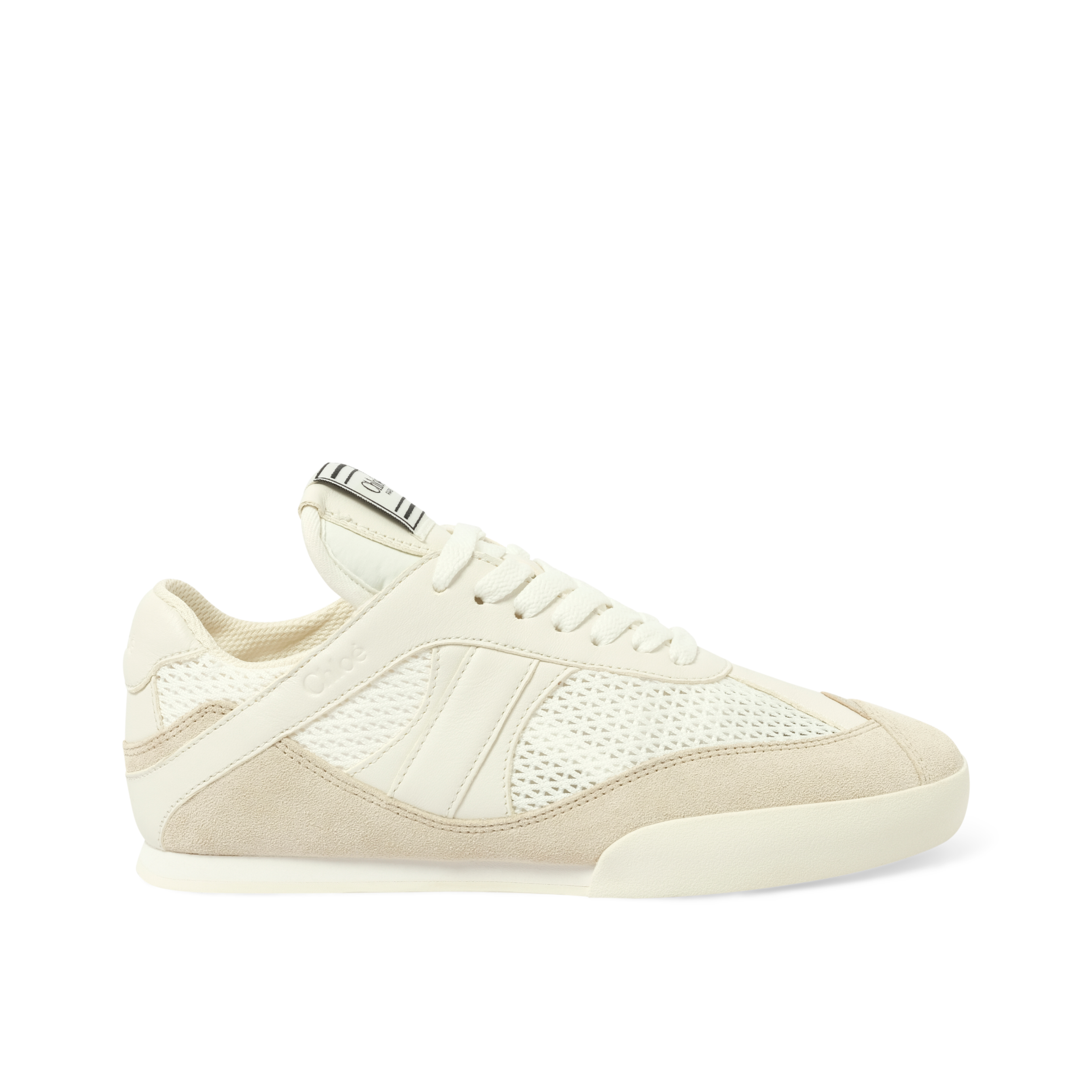 Chloe Kick Sneaker in Cloudy Cream