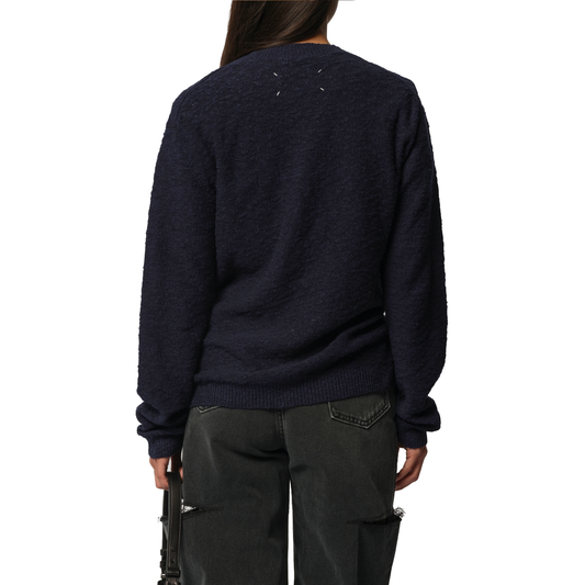 Boucle Sweater in Blue