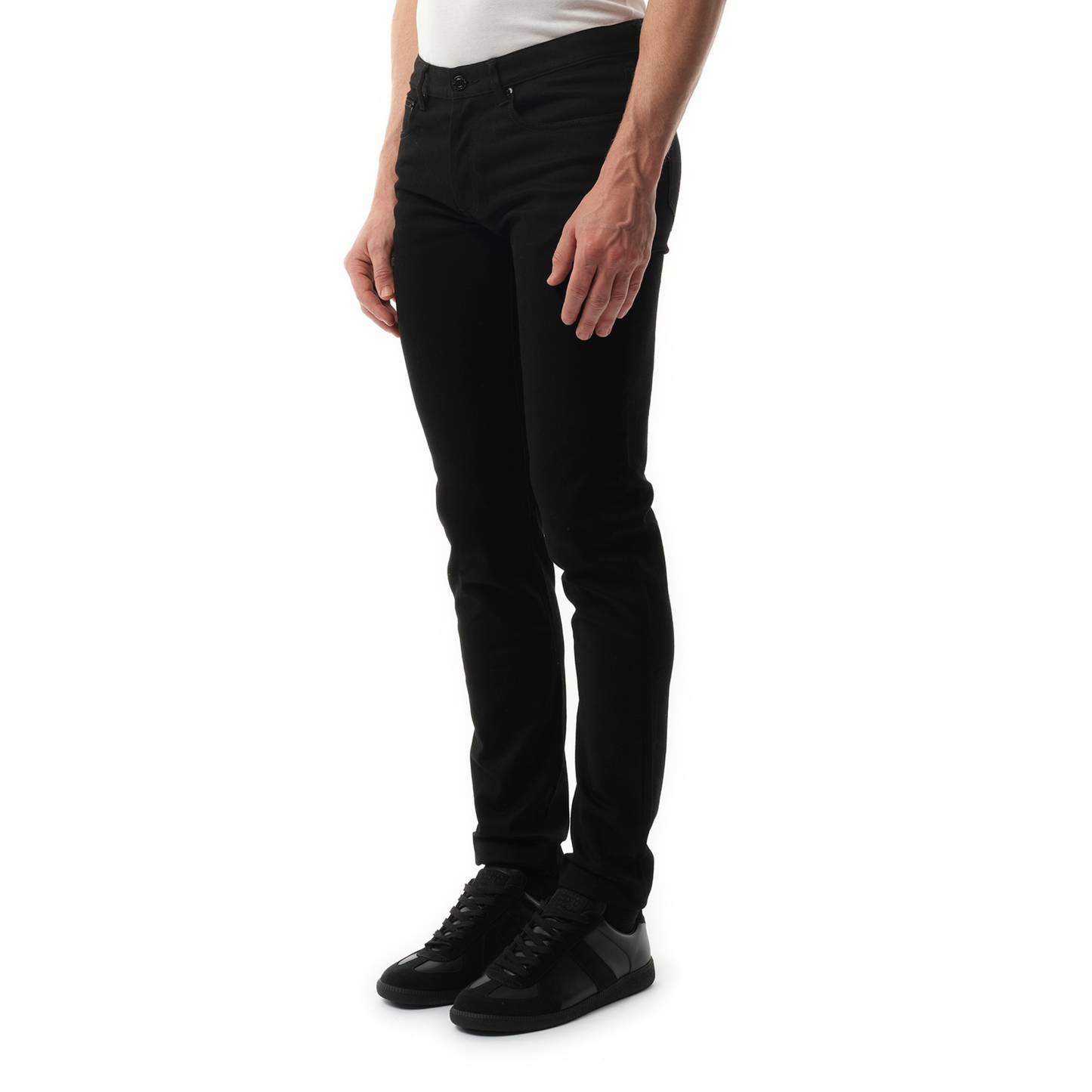 Red Stars Jeans in Black