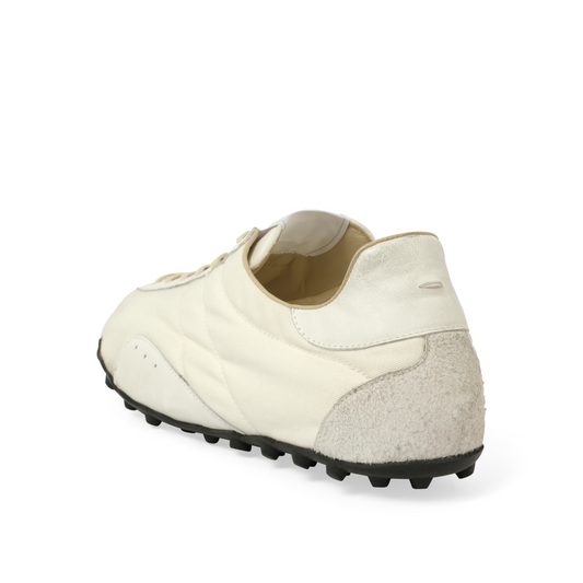 Sprinters Low Top Sneaker in White/Birch