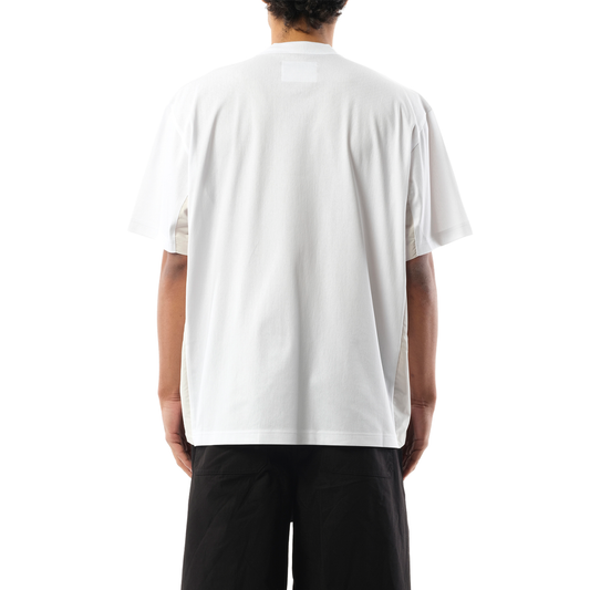 Cotton x Nylon T-Shirt in White