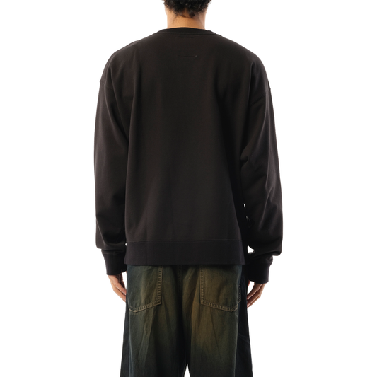 Duck Embroidery Pullover in Black