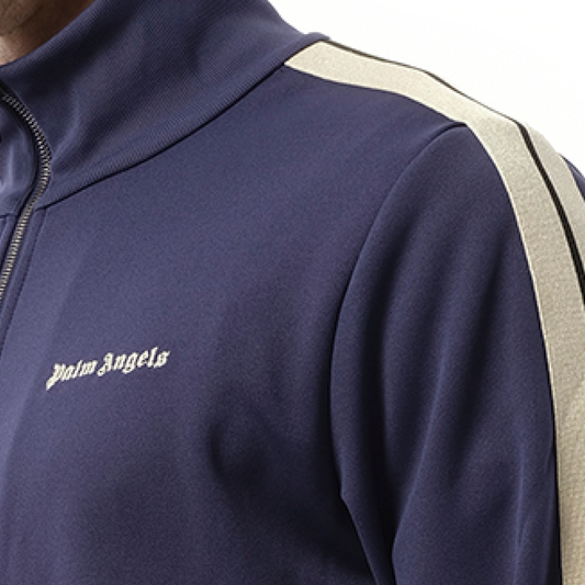 Classic Logo Track Jacket in Navy Blue