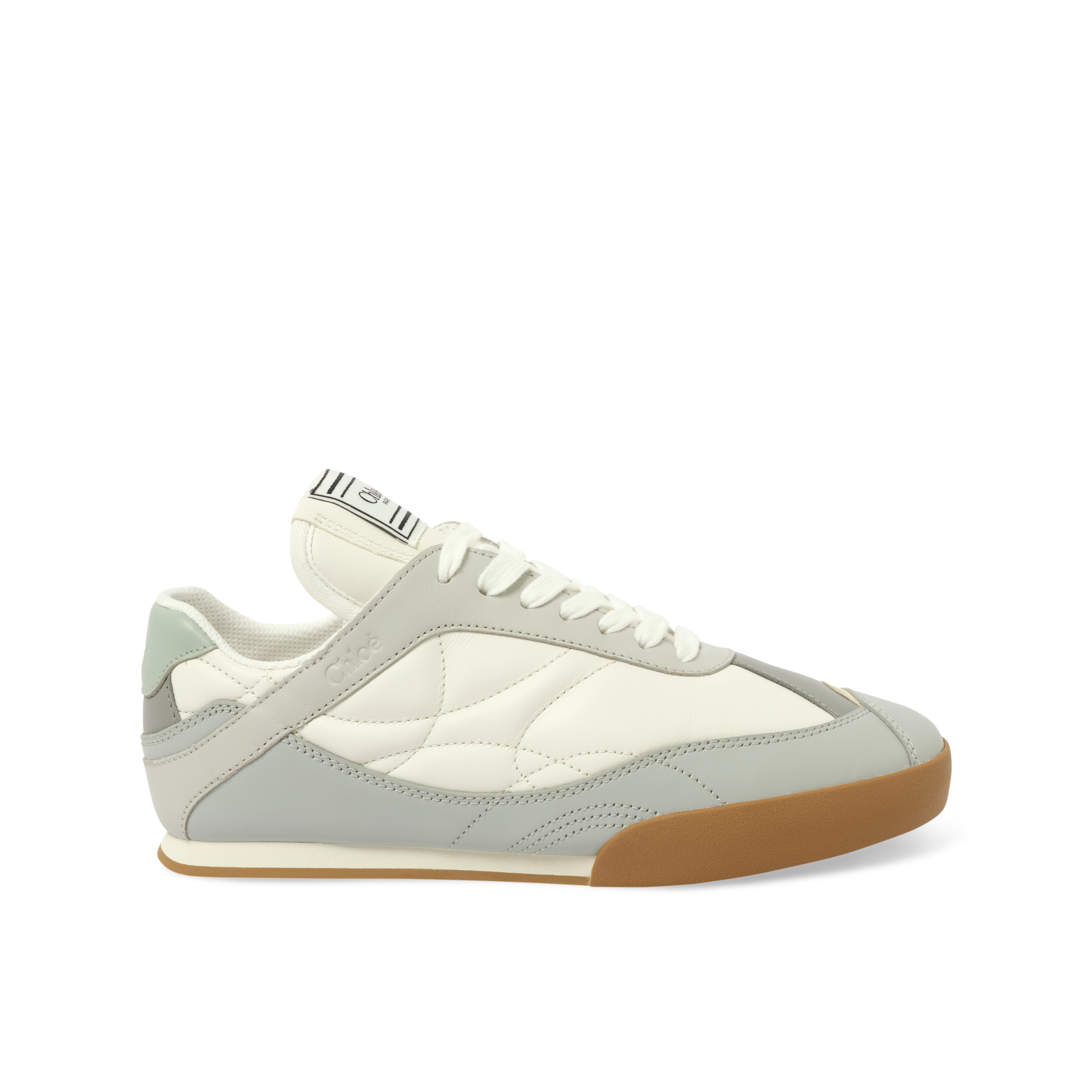 Chloe Kick Sneaker in Pastel Blue