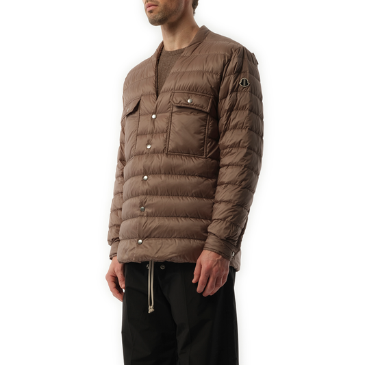 Rick Owens x Moncler Padded Outershirt in Dust