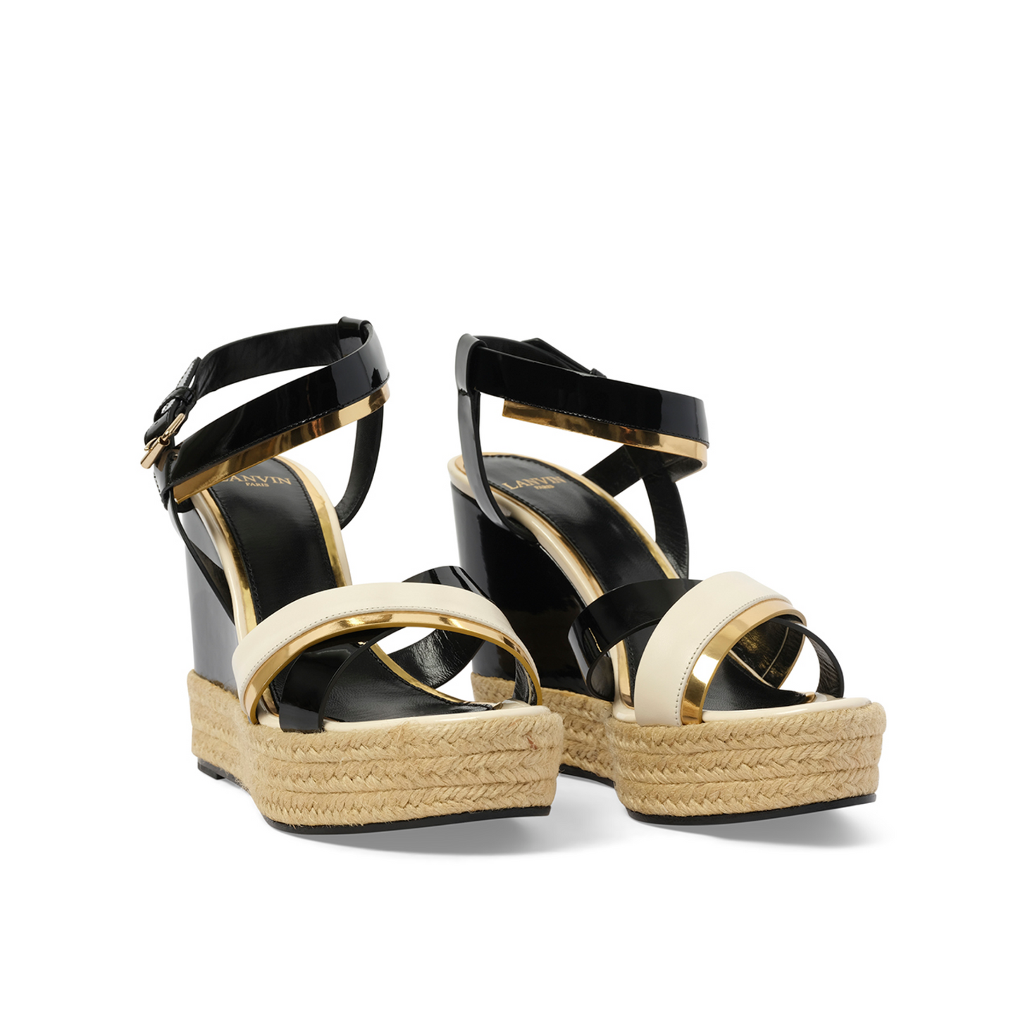 High Top Sandal in Gold