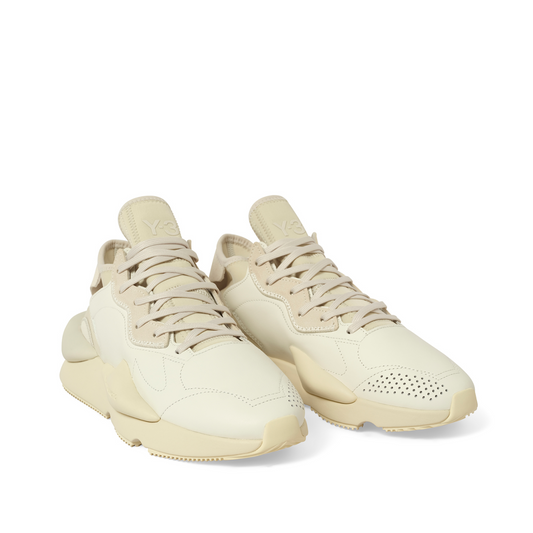 Y-3 Kaiwa Sneaker in Off White