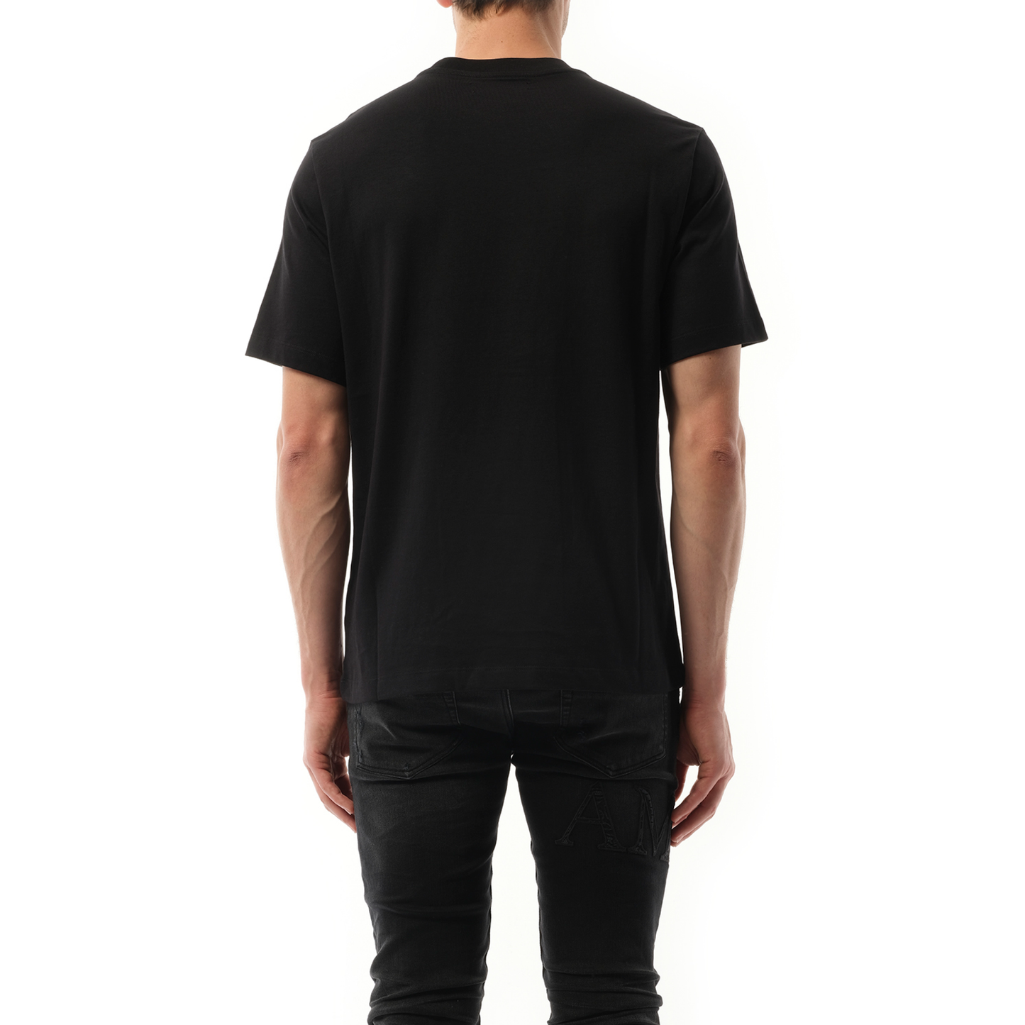 Amiri Wave Logo T-Shirt in Black