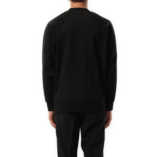 Back Logo Sweatshirt in Black1