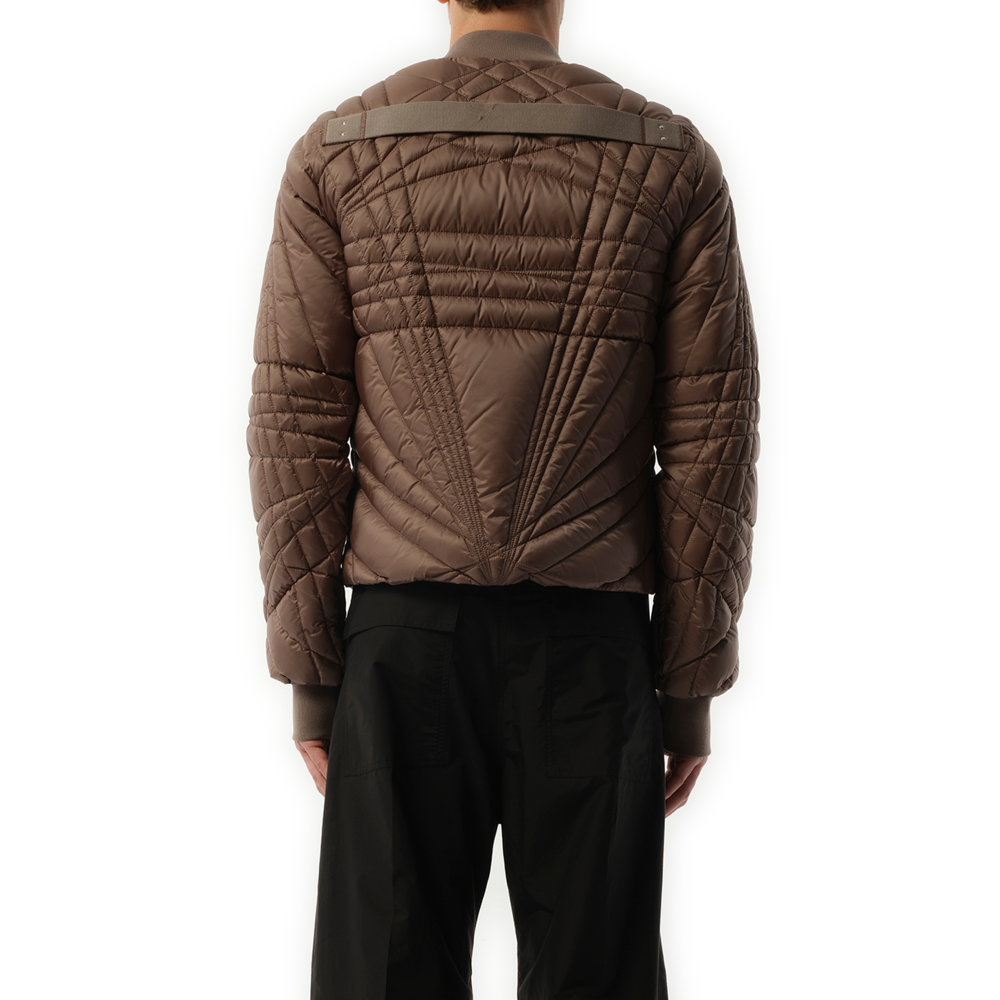 Rick Owens x Moncler Megapenta Flight Jacket in Dust