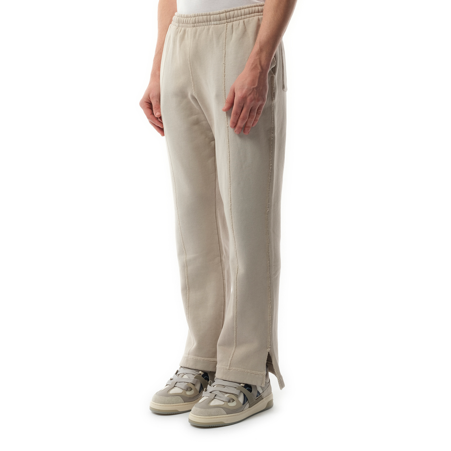 Step Hem Sweatpants in Oat