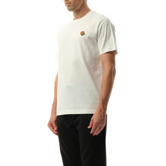 Gots Kenzo Pop Embroidered Classic T-Shirt in Off White