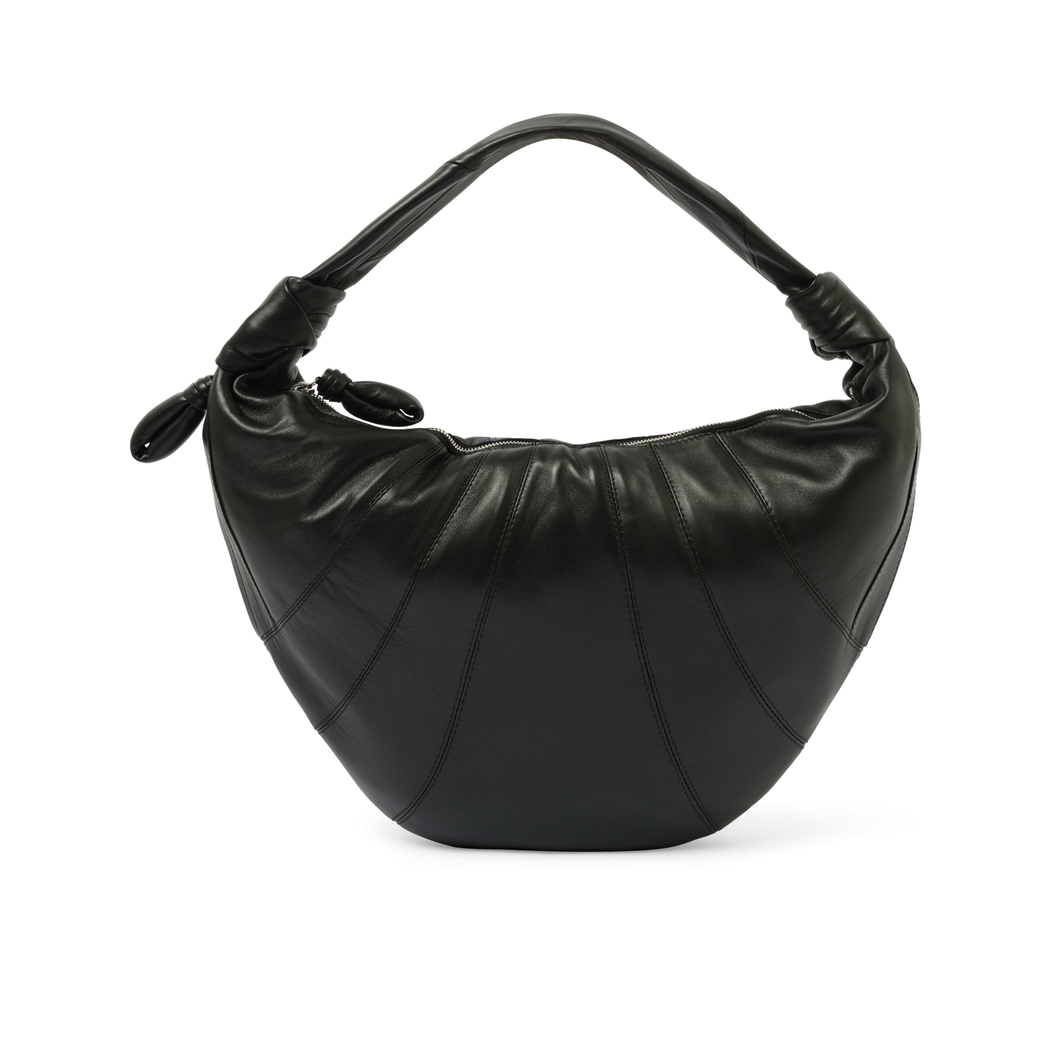 Fortune Croissant Bag in Black