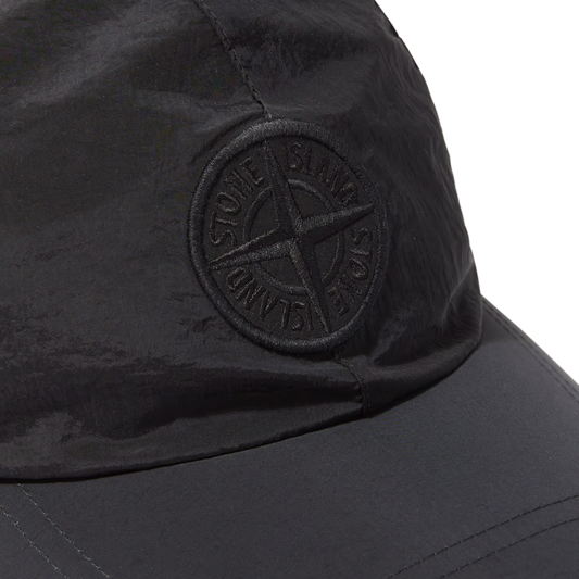 Nylon Metal Cap in Black