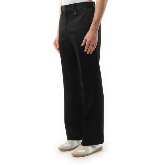 Pleated Suit Pants in Black