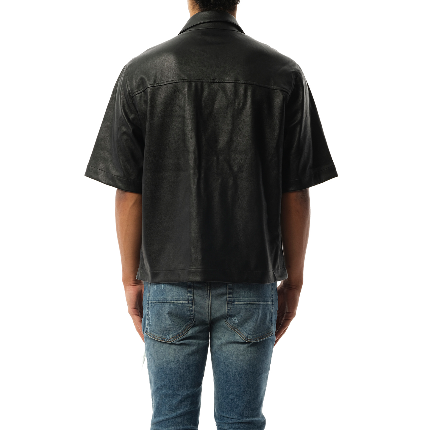 Amiri Arts District Camp Shirt in Black