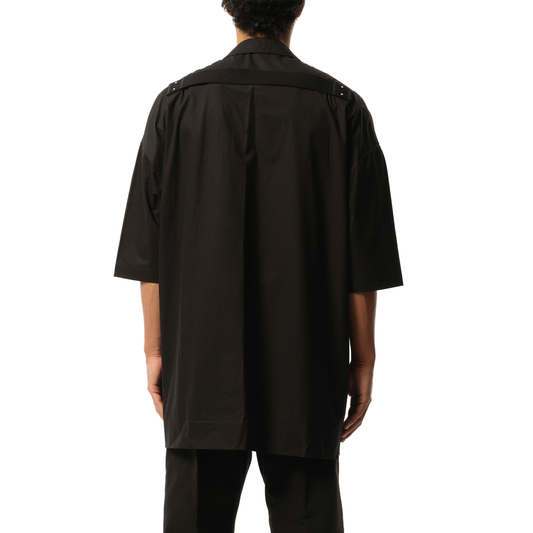 Magnum Tommy Short Sleeve Shirt in Black