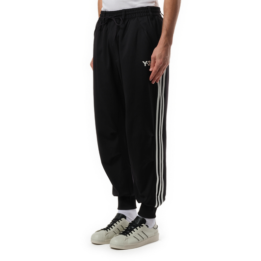 3 Stripe Cuff Pants in Black