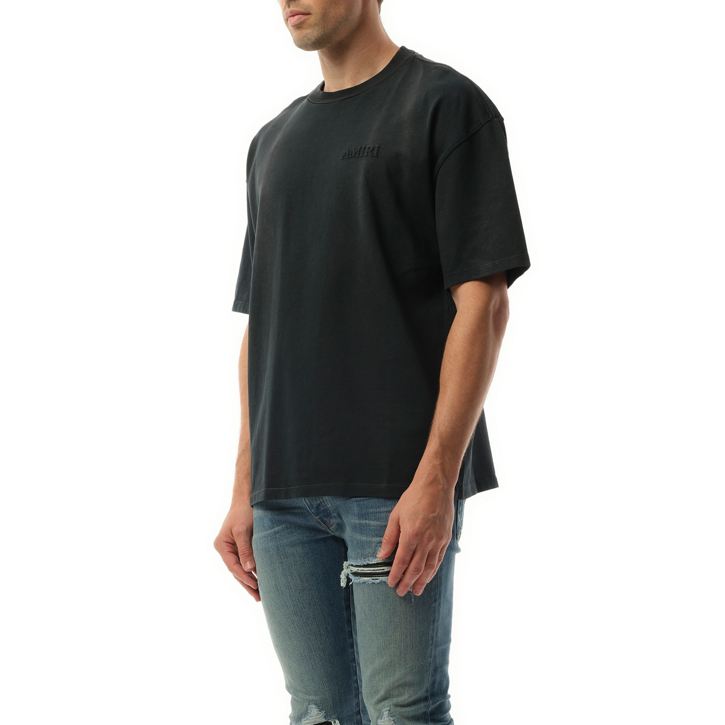 Vintage Amiri Oversized T-Shirt in Black