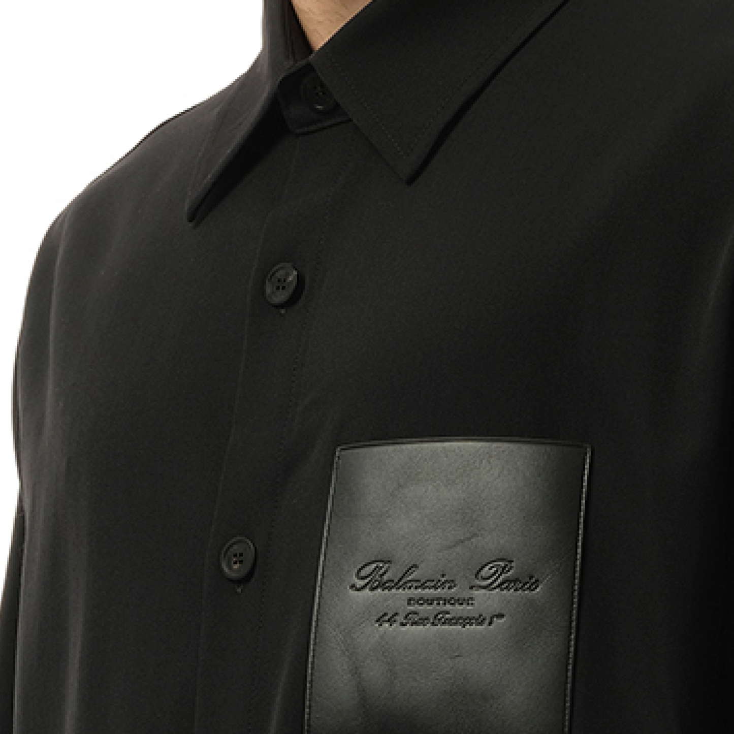 Couture Label GDP Overshirt in Black