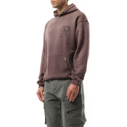 Represent X Belstaff Outline Phoenix Hoodie in Plum