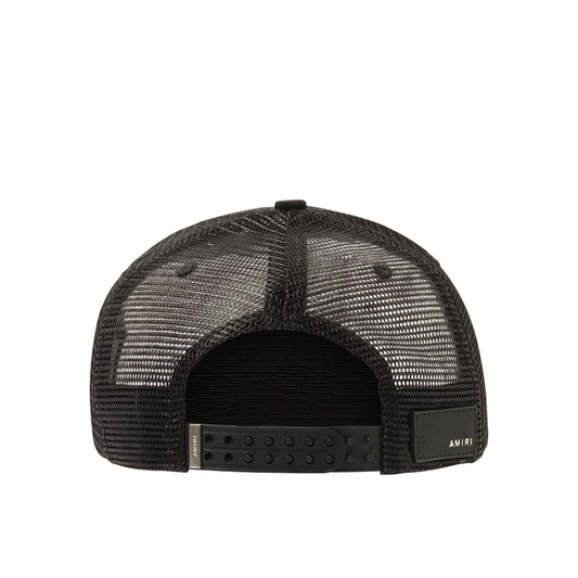 Jazz Wolf Trucker Hat in Black