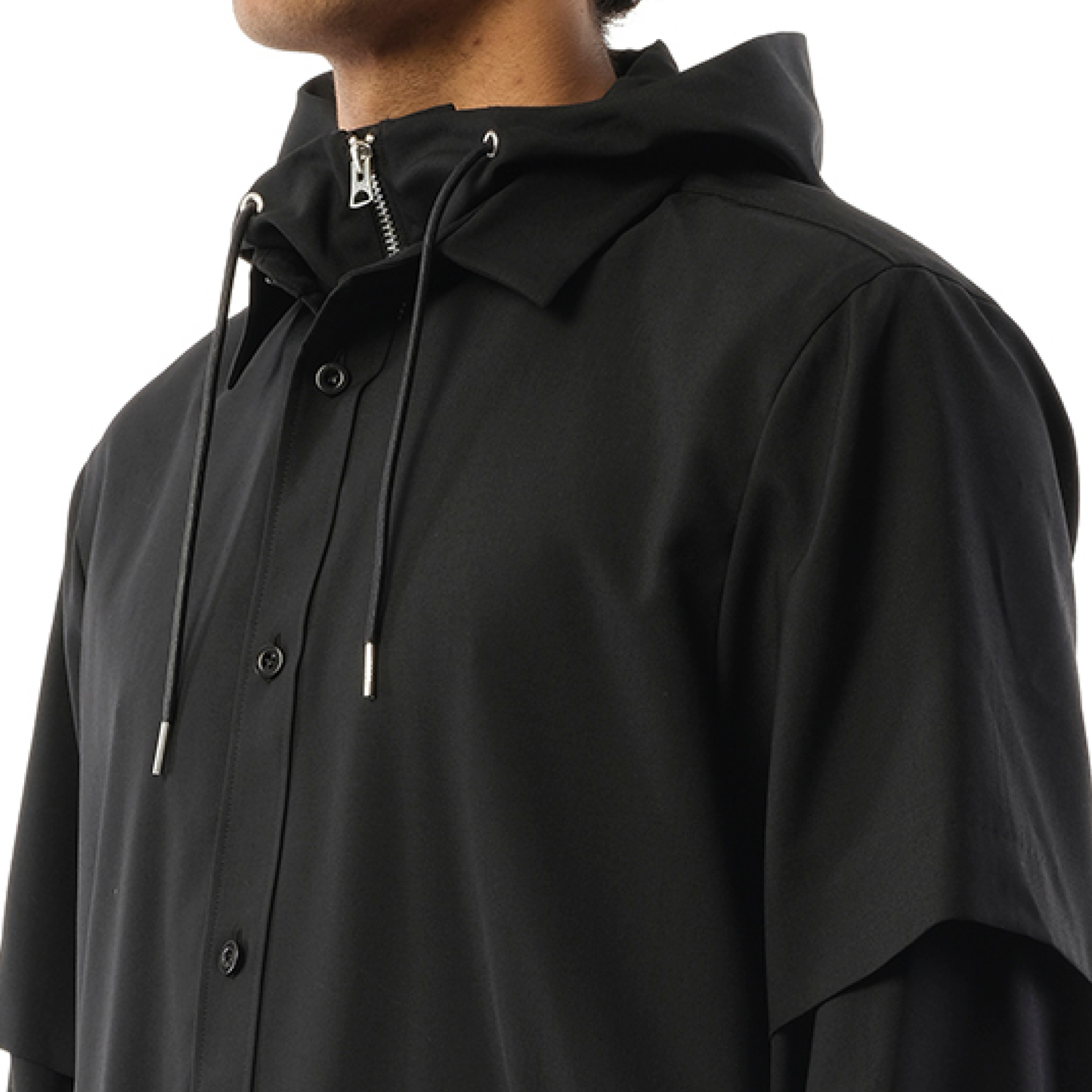 Suiting Hoodie in Black