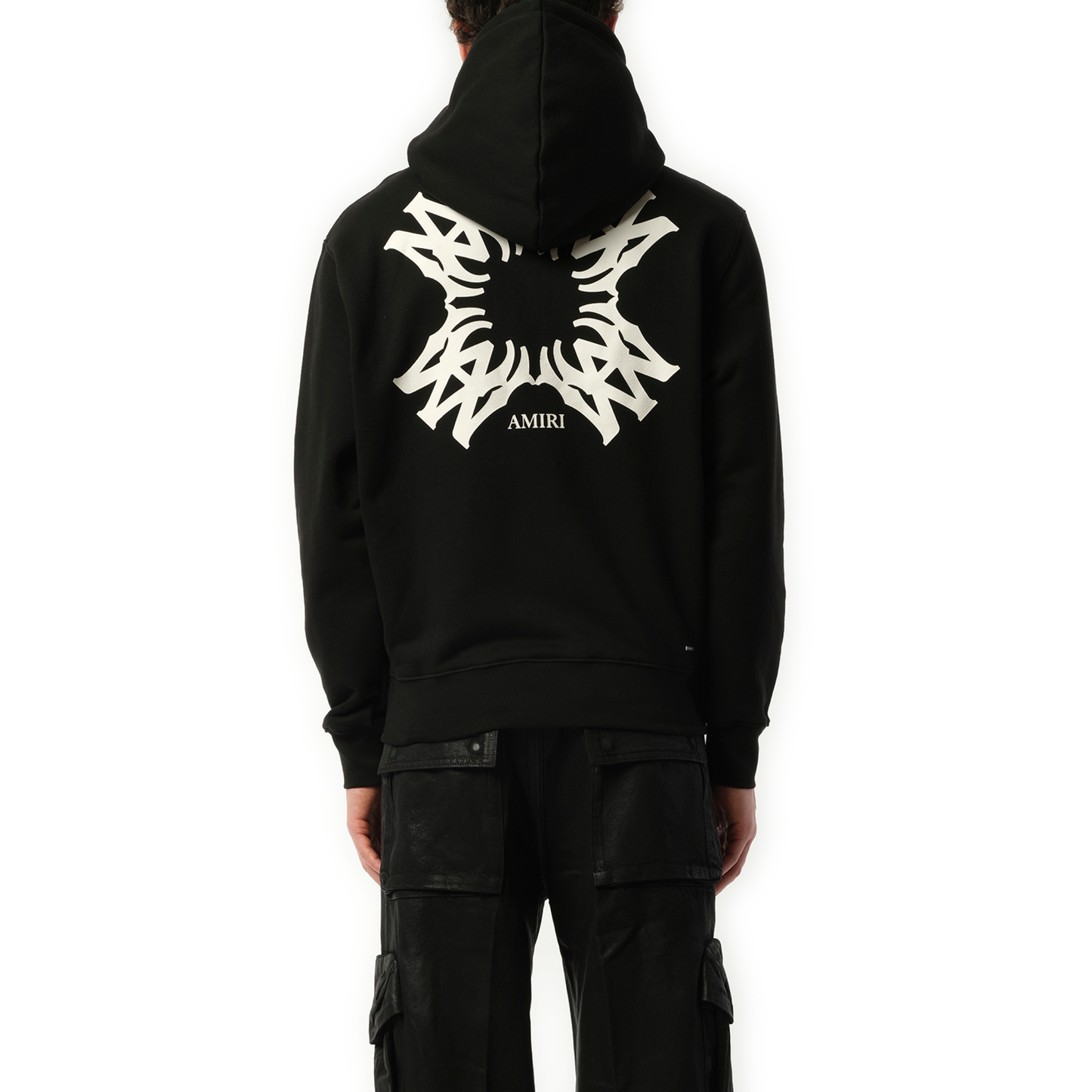 MA Quad Zip Up Hoodie in Black