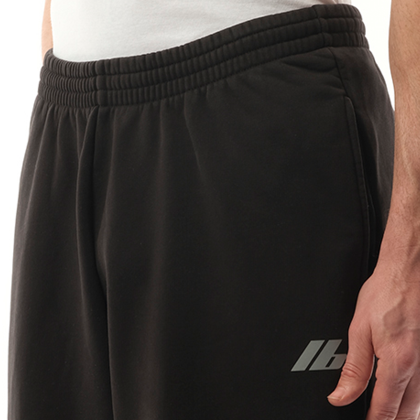 Activewear Baggy Sweatpants in Black