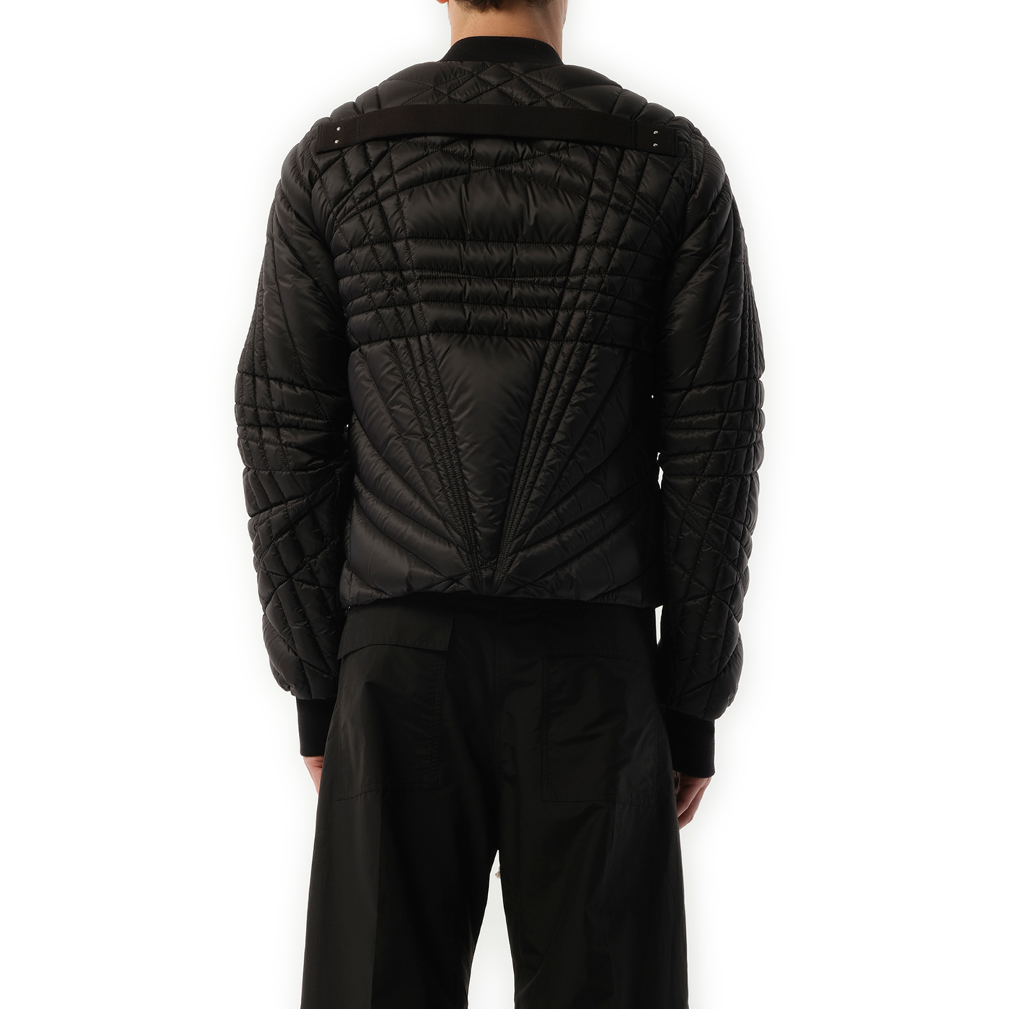 Rick Owens x Moncler Megapenta Flight Jacket in Black