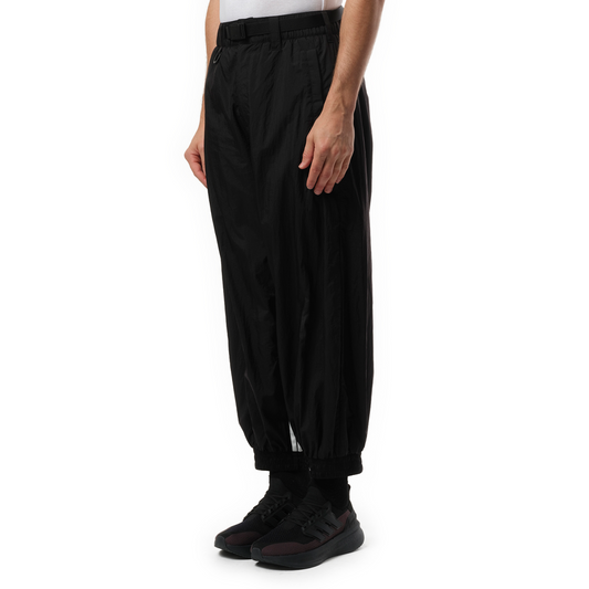 3 Stripe Parachute Pants in Black