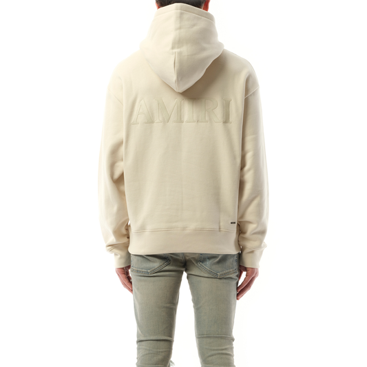 Amiri Oversized Hoodie in Birch