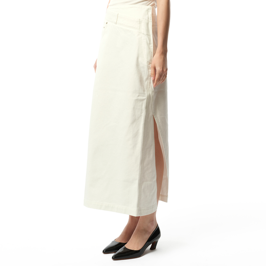 Deconstructed Skirt AF in White