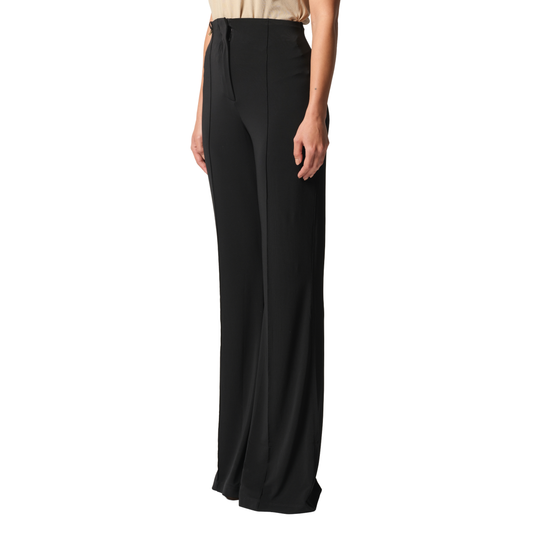 Le Pantalon Drapeado in Black