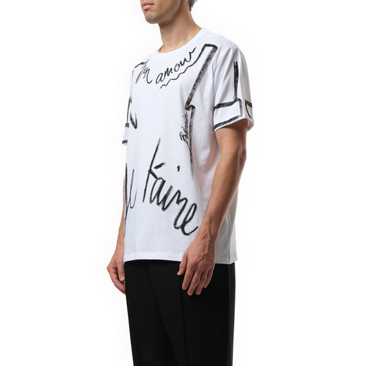 Je T
Aime T-Shirt in White/Black