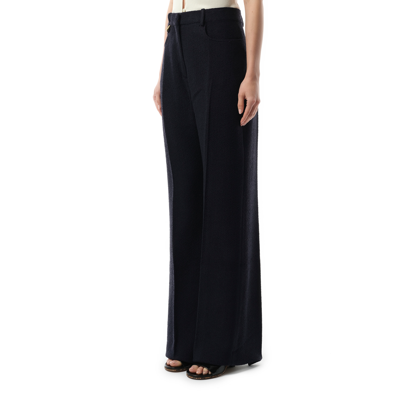 Le Pantalon Sauge in Dark Navy